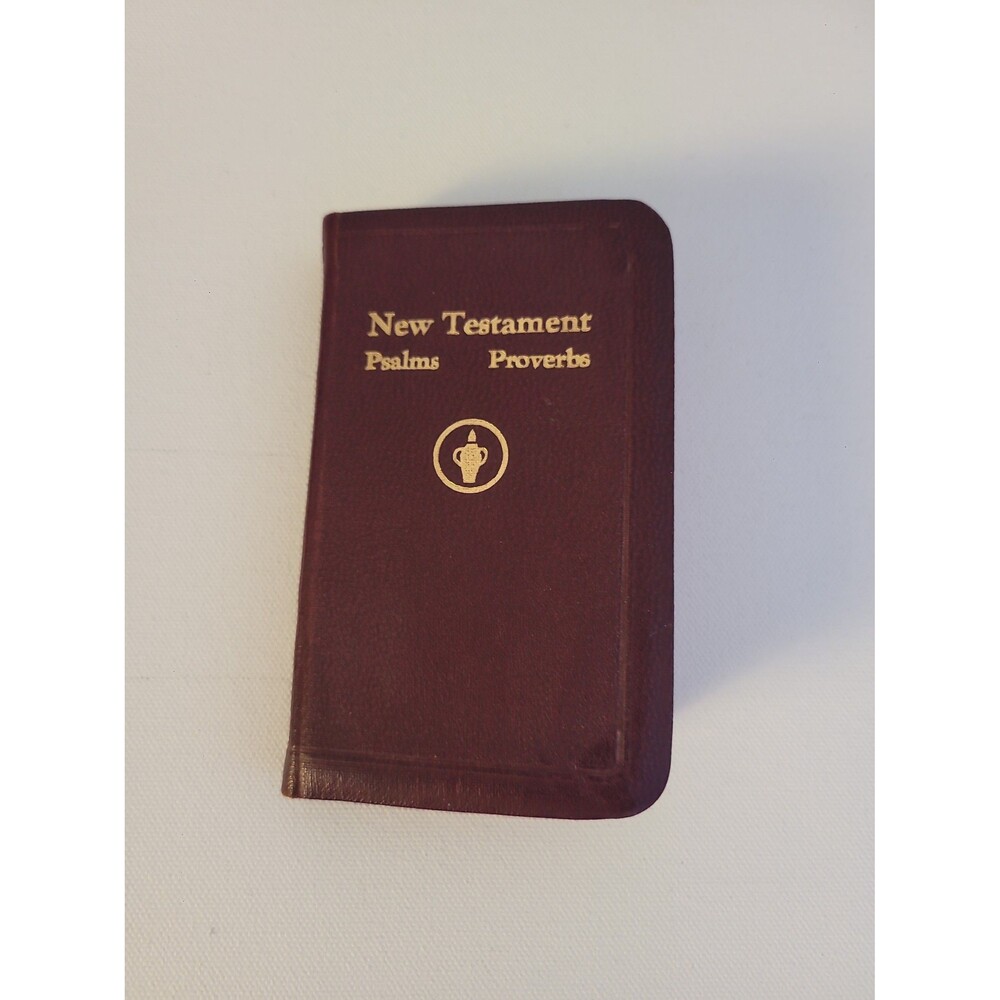 Vintage New Testament Psalms Proverbs Pocket Bible King James Version